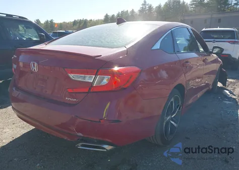 2018 Honda Accord Sport из США, поврежденный, VIN 1HGCV1F34JA054565